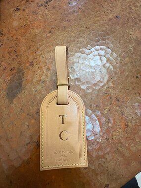 Louis Vuitton Vachetta Luggage Tag